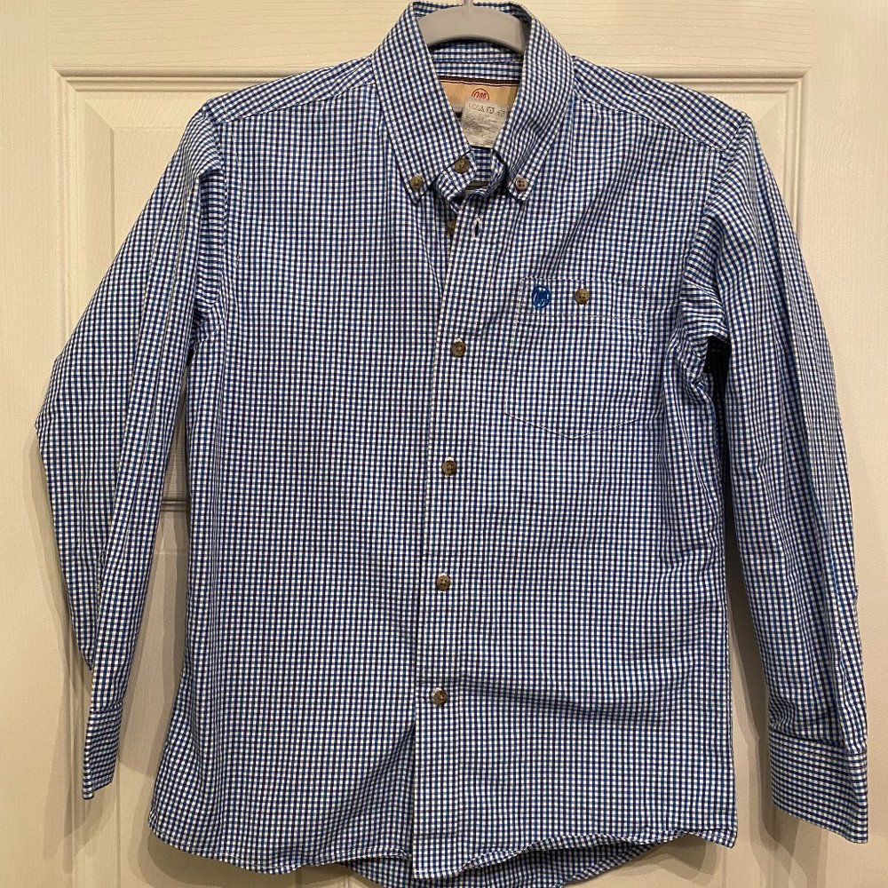 Boys Wrangler Long-Sleeve Button-Down Shirt